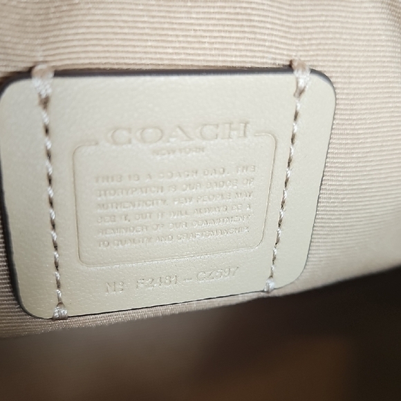 Coach 2024 NWT Mini Rowan Crossbody Bag with Floral Print - Picture 11 of 12